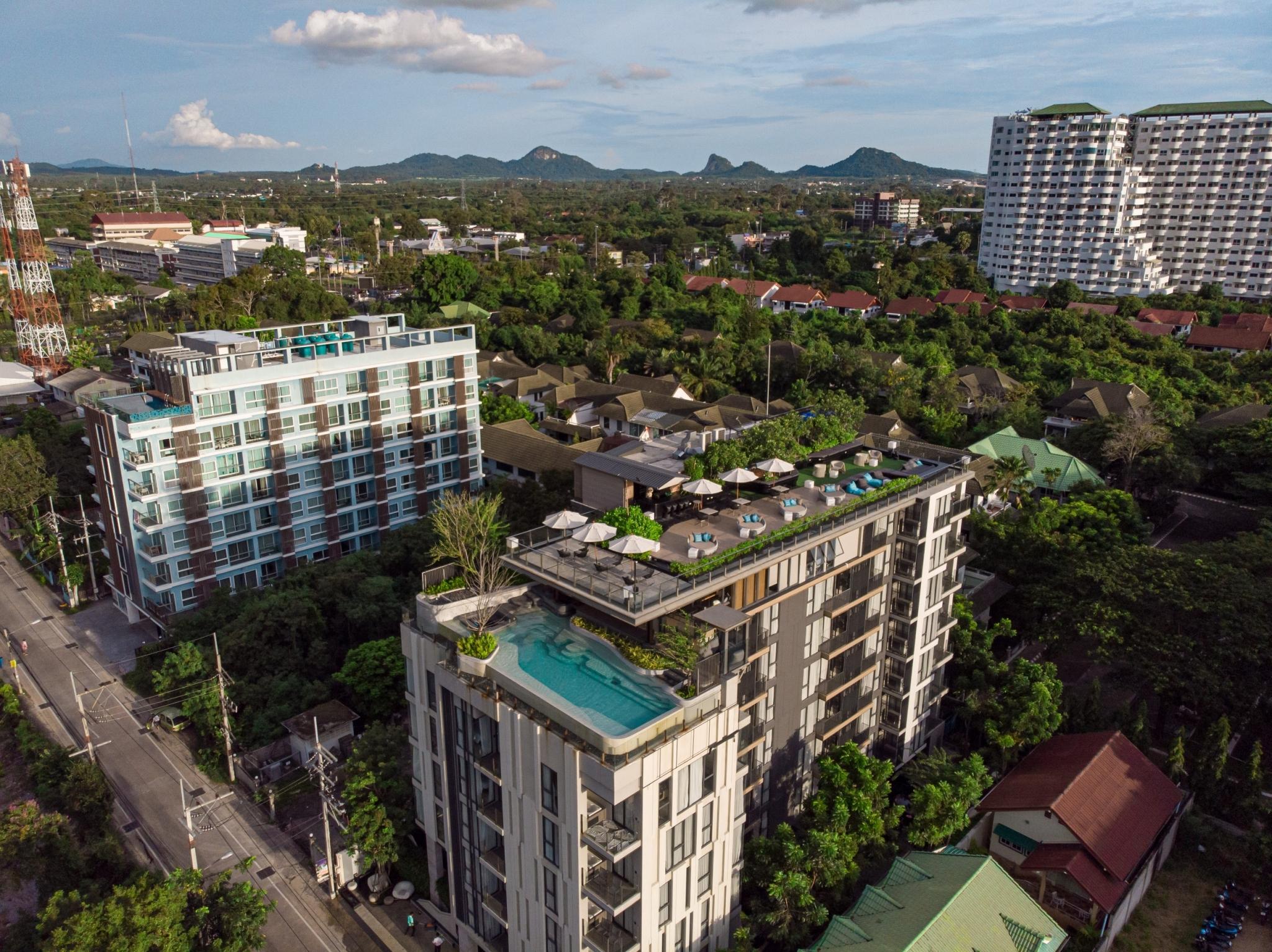 Cross Vibe Pattaya Seaphere نا جومتين المظهر الخارجي الصورة