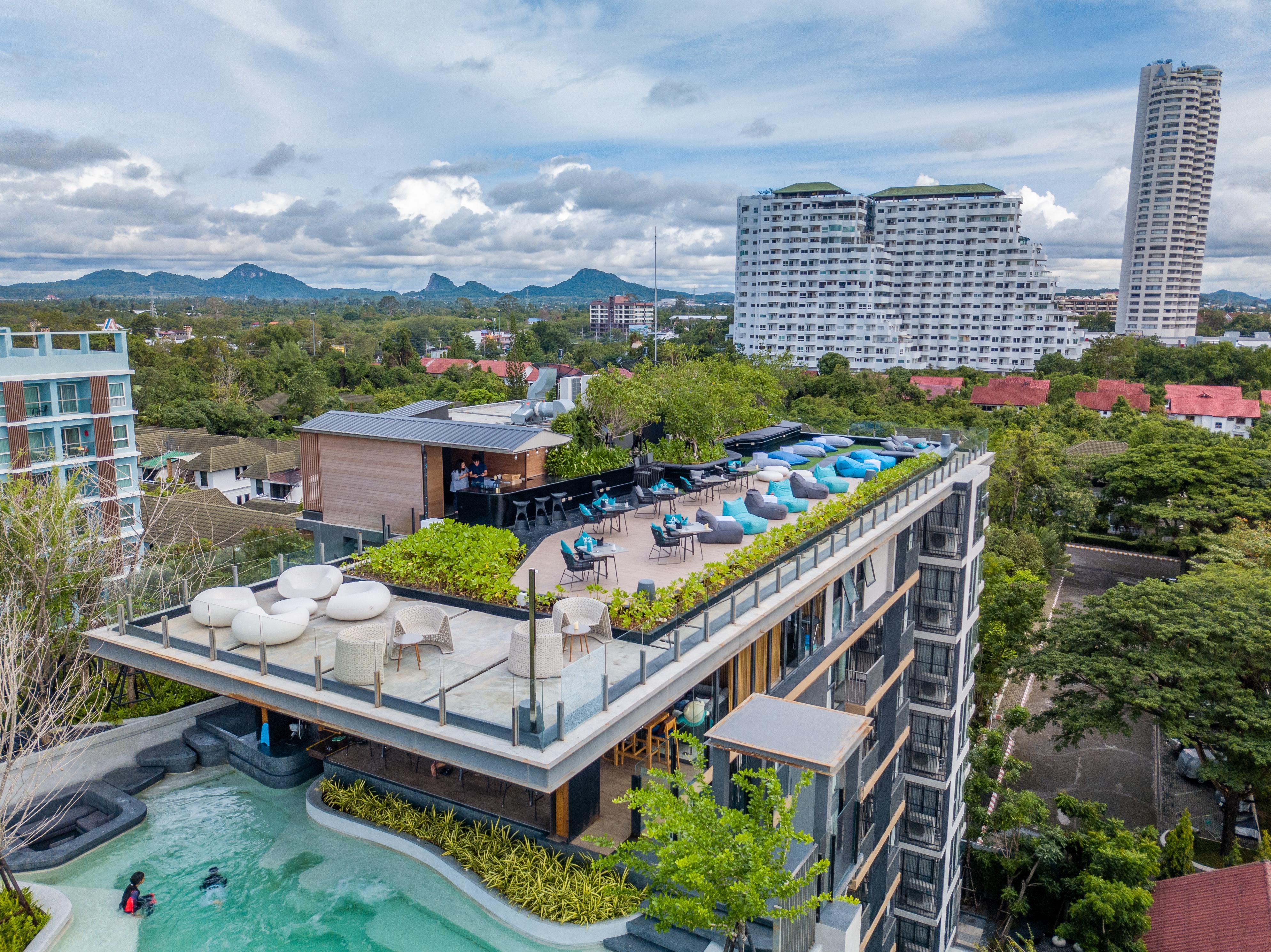 Cross Vibe Pattaya Seaphere نا جومتين المظهر الخارجي الصورة